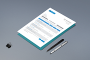 Clean Invoice, a Stationery Template by Adam Raber (Thumbnail 2 of 3)