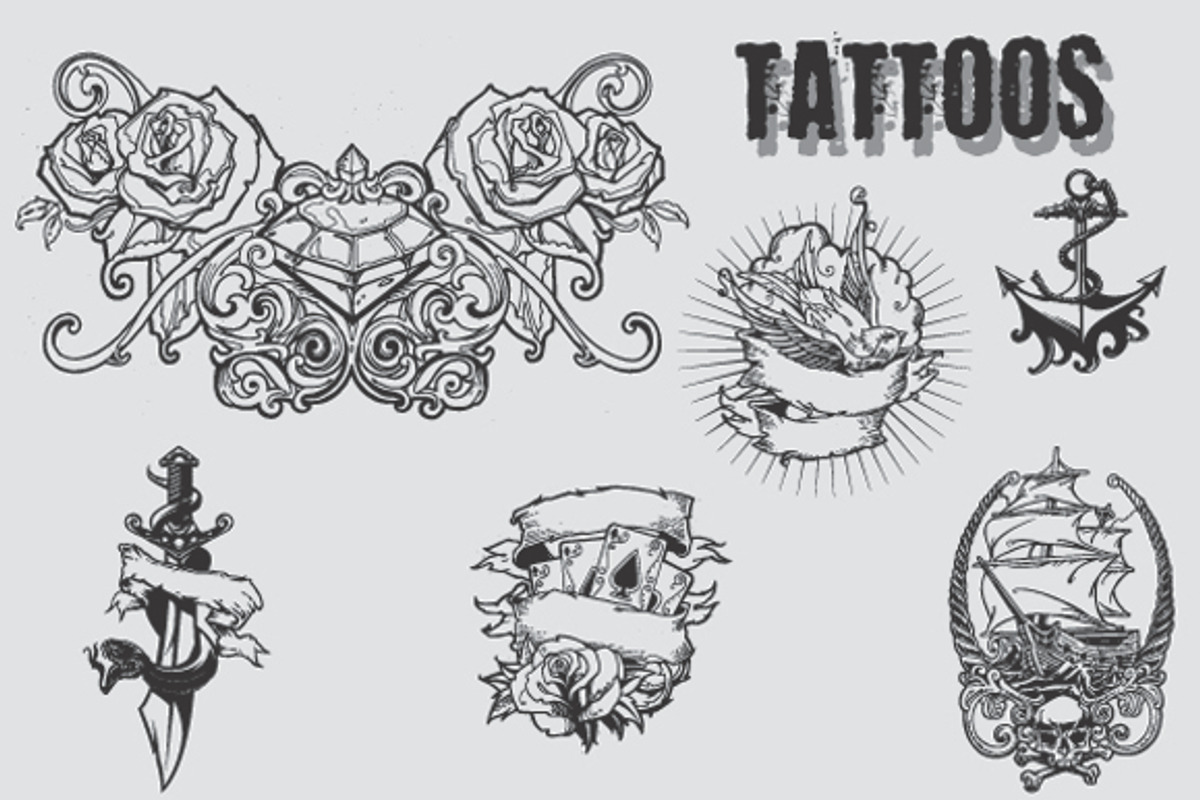 TATTOOS, an Object Graphic by SteveKnerem (Photo 1 of 2)