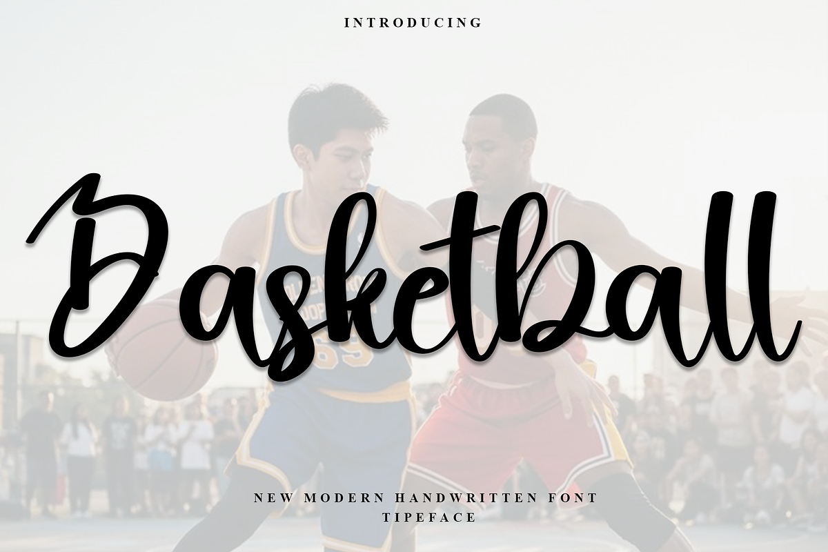 Basketball, a Handwritten Font by InermediaSTUDIO (Photo 1 of 8)