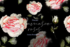 Damasco Roses, Luxury Pattern