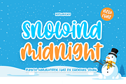 Snowind Midnight, a Font by Essentials Studio (Thumbnail 1 of 9)