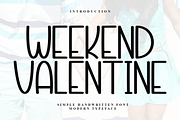 Weekend Valentine, a Serif Font by InermediaSTUDIO (Thumbnail 1 of 7)