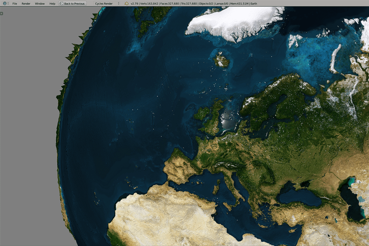 Planet Earth, an Environmental 3D Model by Studio Ochi (Photo 15 of 18)
