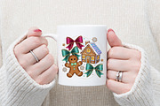 Brushstroke Gingerbread Christmas, an Illustration by designcity5 (Thumbnail 8 of 8)