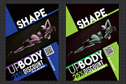 Fitness Flyer With 6 Colors, a Flyer Template by anchor_point_heshan (Thumbnail 4 of 5)