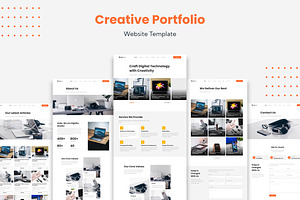 Creative Portfolio Website Template