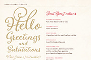 Adorn Collection, a Sans Serif Font by Laura Worthington (Thumbnail 19 of 62)