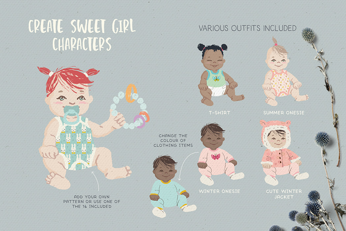 The Little Baby Portrait Creator, an Illustration by Lisa Glanz (Photo 3 of 12)