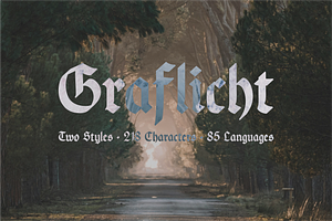 Graflicht Blackletter Font