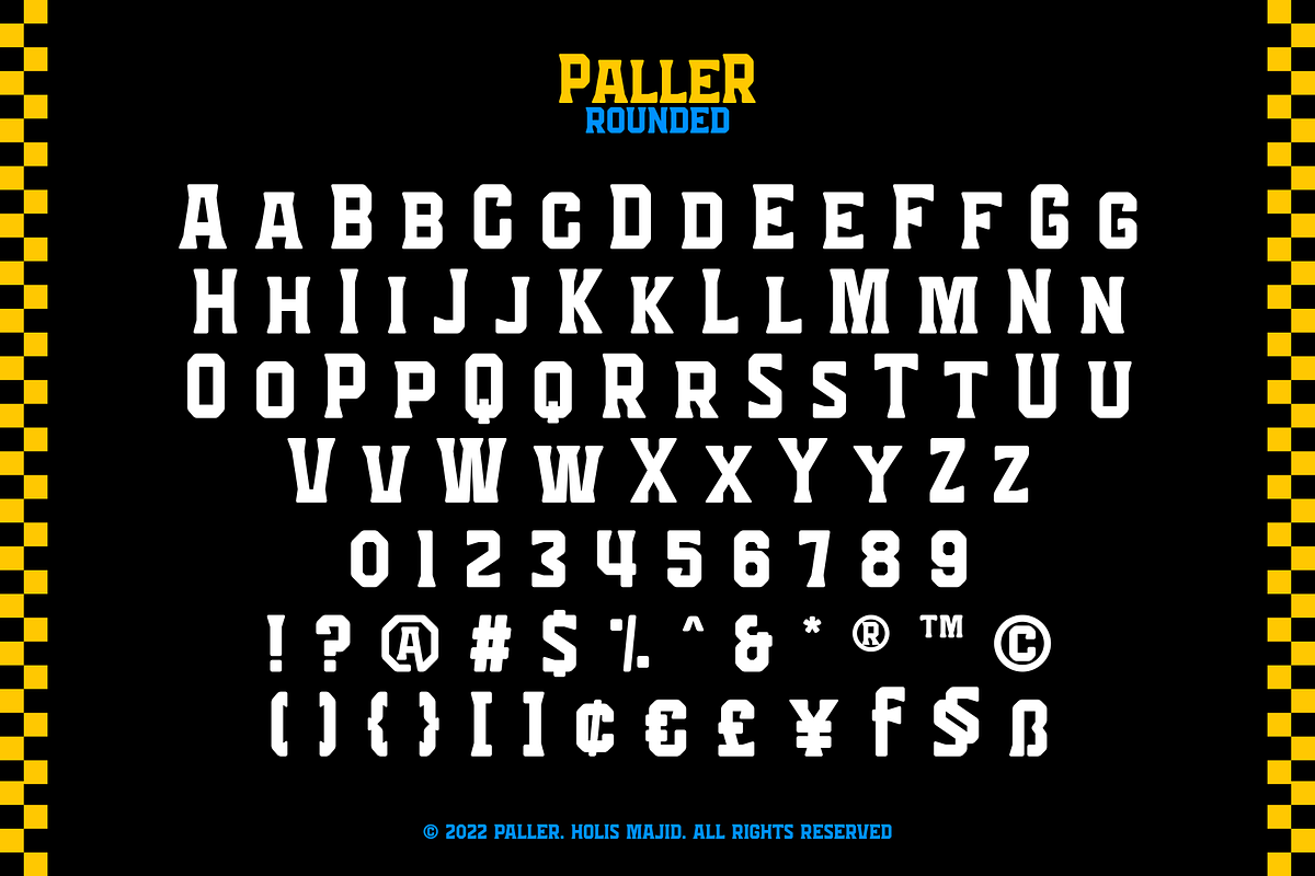 Paller Typeface, a Font by 24Design Studios (Photo 6 of 7)