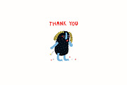 Cute Monsters Kids Vector Graphics, an Animal Illustration by sceptical cactus (Thumbnail 8 of 8)