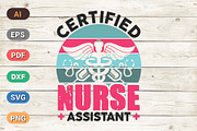 Nurse Assistant Shirt Design, a Graphic by Vector Portal (Thumbnail 5 of 6)