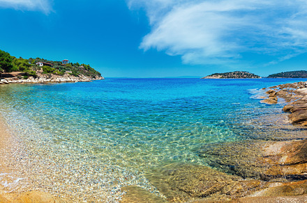 Summer Sithonia coast, Chalkidiki, Greece., a Nature Photo by YuriyB