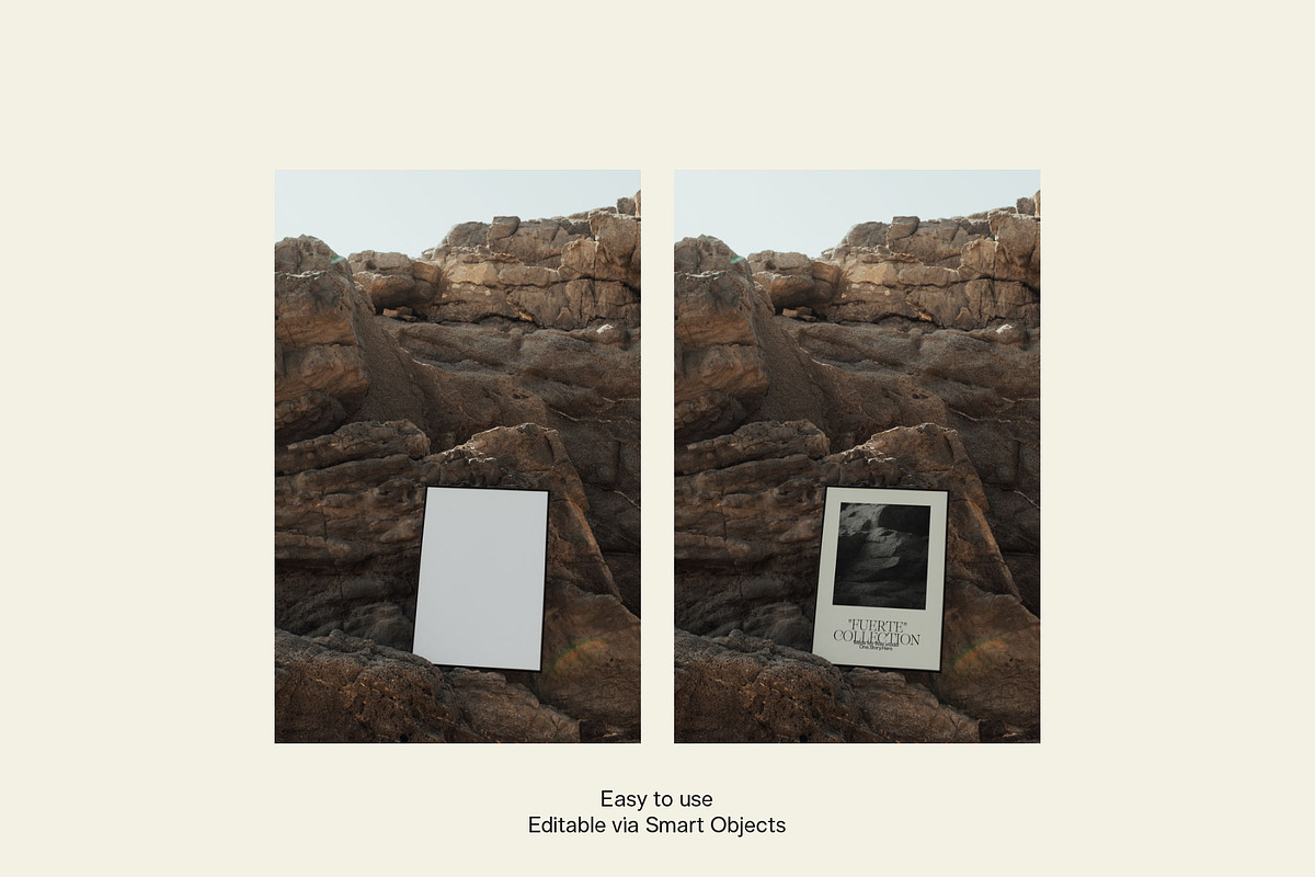 5 Real Photo Papers & Frame Mockups, an Advertising Mockup by MADE MY WAY studio (Photo 3 of 5)