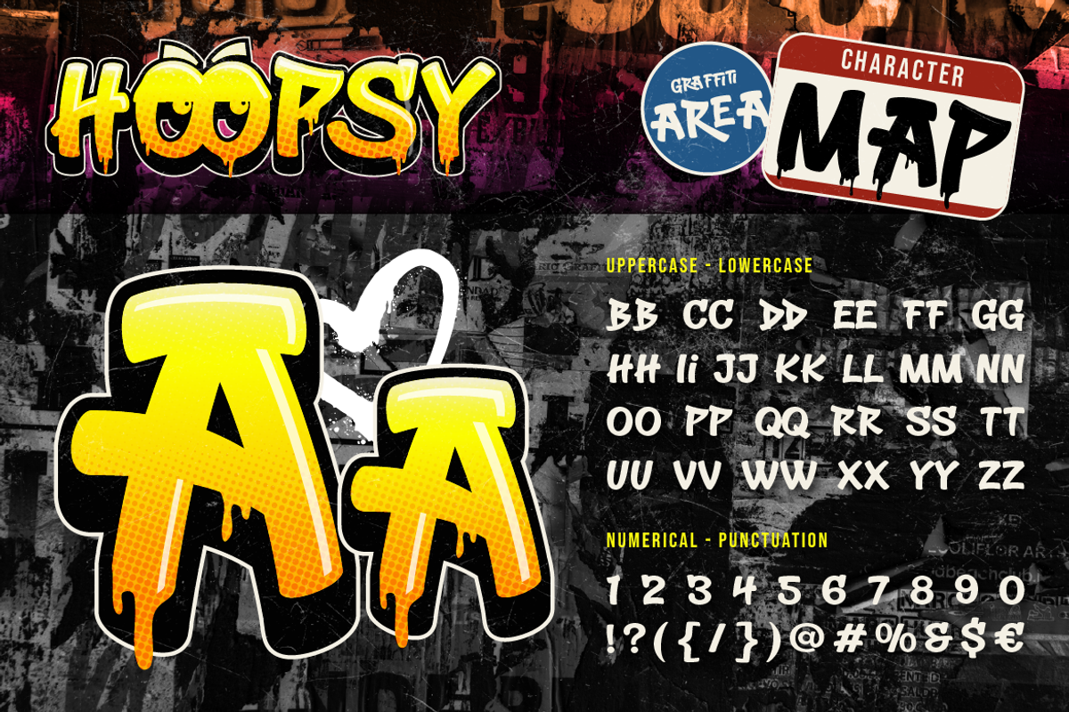 Hoopsy, a Sans Serif Font by Artisan Themes (Photo 2 of 10)