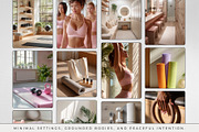 Pilates & Yoga Stock Photo Bundle, a Photo by ZenSocialDesigns (Thumbnail 2 of 9)