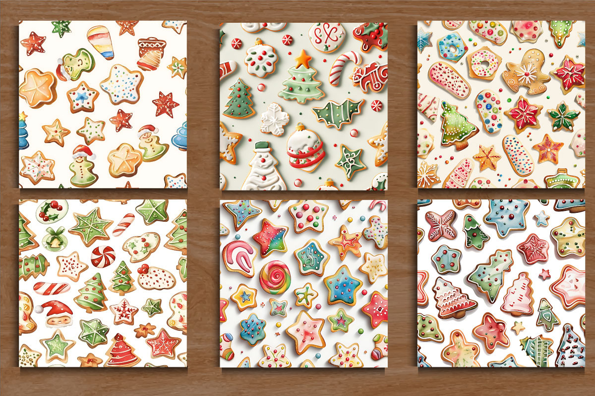 Watercolor Christmas Pattern, a Pattern Graphic by protabsorkar11 (Photo 4 of 4)