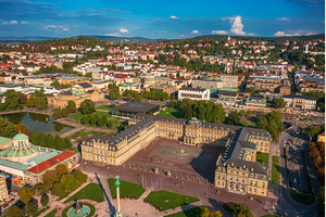 Schlossplatz in Stuttgart, Germany, an Architecture Photo by Nature and travel
