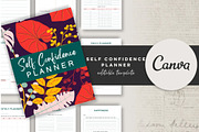 Printable Self Confidence Planner, a Stationery Template by Design House (Thumbnail 1 of 9)