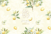 Lemon Watercolor Amalfi Collection, a Decorative Illustration by WonderWonder (Thumbnail 4 of 18)