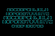 Spac3 - Neon, a Font by Qbotype Fonts (Thumbnail 2 of 2)