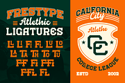 Frestype Atlethic, a Slab Serif Font by Artisan Themes (Thumbnail 7 of 12)