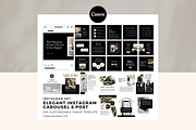 Elegant Instagram Set Canva, a Social Media Template by The Blog Creative (Thumbnail 5 of 8)