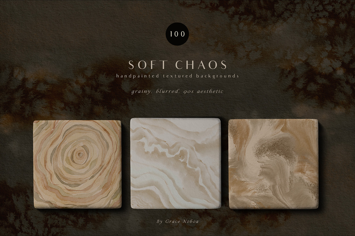 Organic Blurred textured backgrounds, a Background Graphic by Grace Noboa Illustrations (Photo 9 of 20)