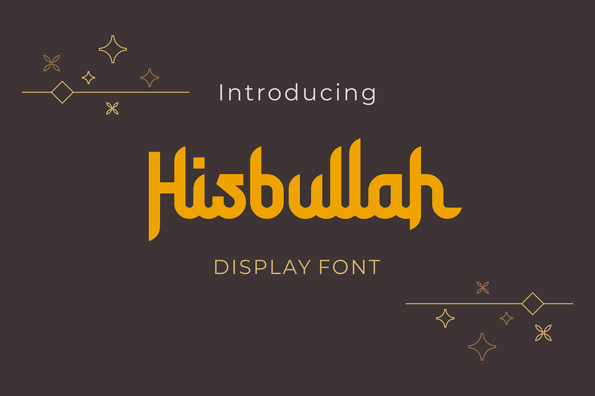 Hisbullah, a Script Font by ARToni (Photo 1 of 7)