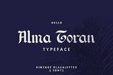 Alma Toran Typeface