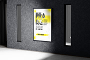 POSTER MOCKUP, an Advertising Mockup by safrizalstudio (Thumbnail 2 of 4)