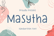 Mashyta Font, a Sans Serif Font by Aisyah (Thumbnail 1 of 5)