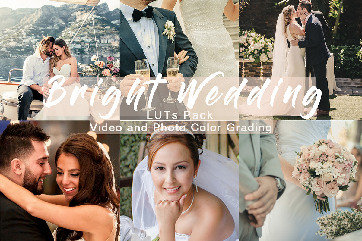 BRIGHT WEDDING - LUTs Bundle, a Preset Add-On by CineMart (Photo 1 of 11)