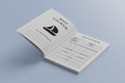 Boat Log book, a Print Template by Book2bees (Thumbnail 2 of 4)