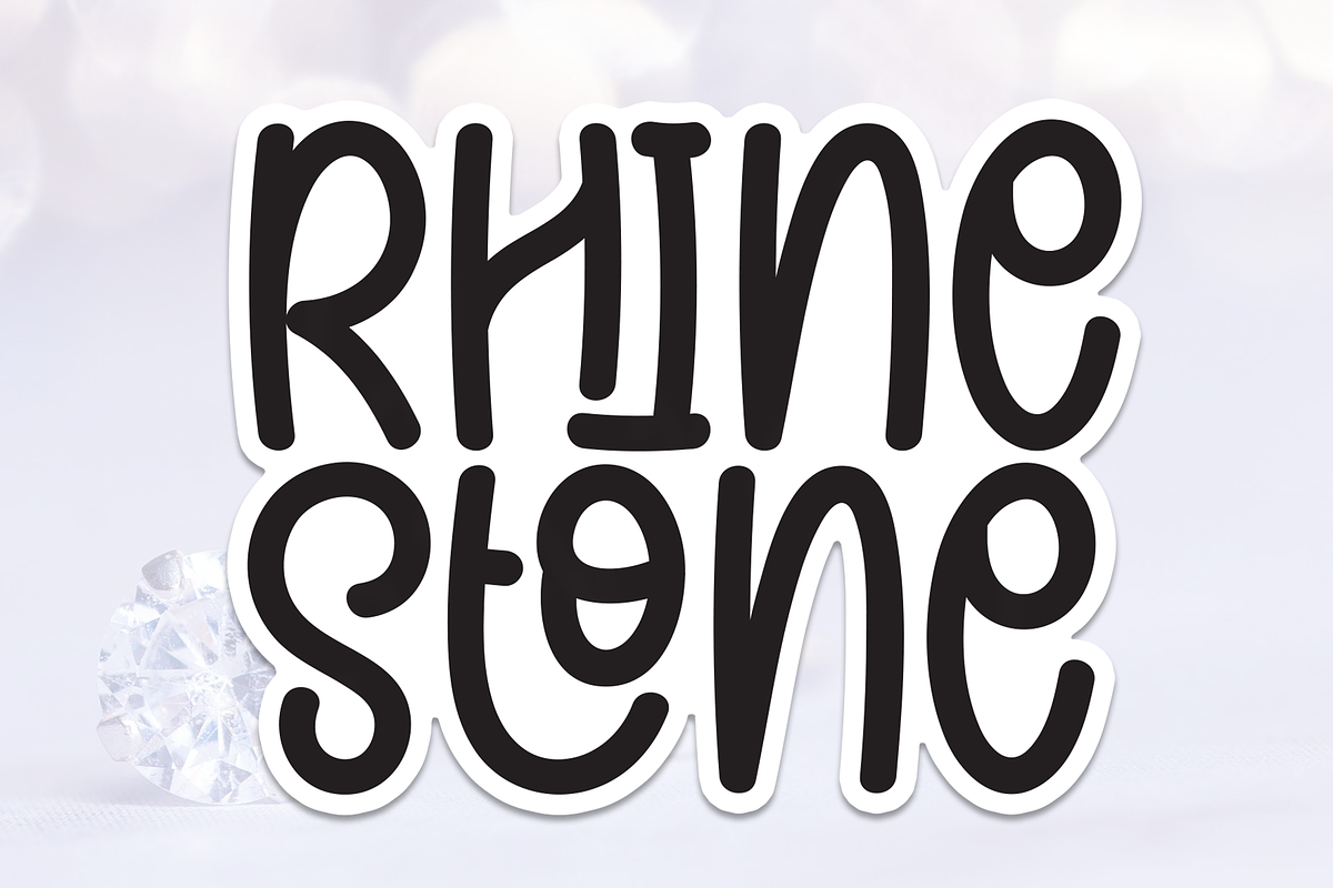 Rhine Stone | Script Font, a Script Font by Scratchones (Photo 1 of 9)