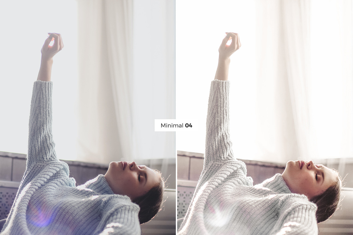 4 Lightroom Presets MINIMAL, an Action Add-On by Graace Studio (Photo 8 of 8)