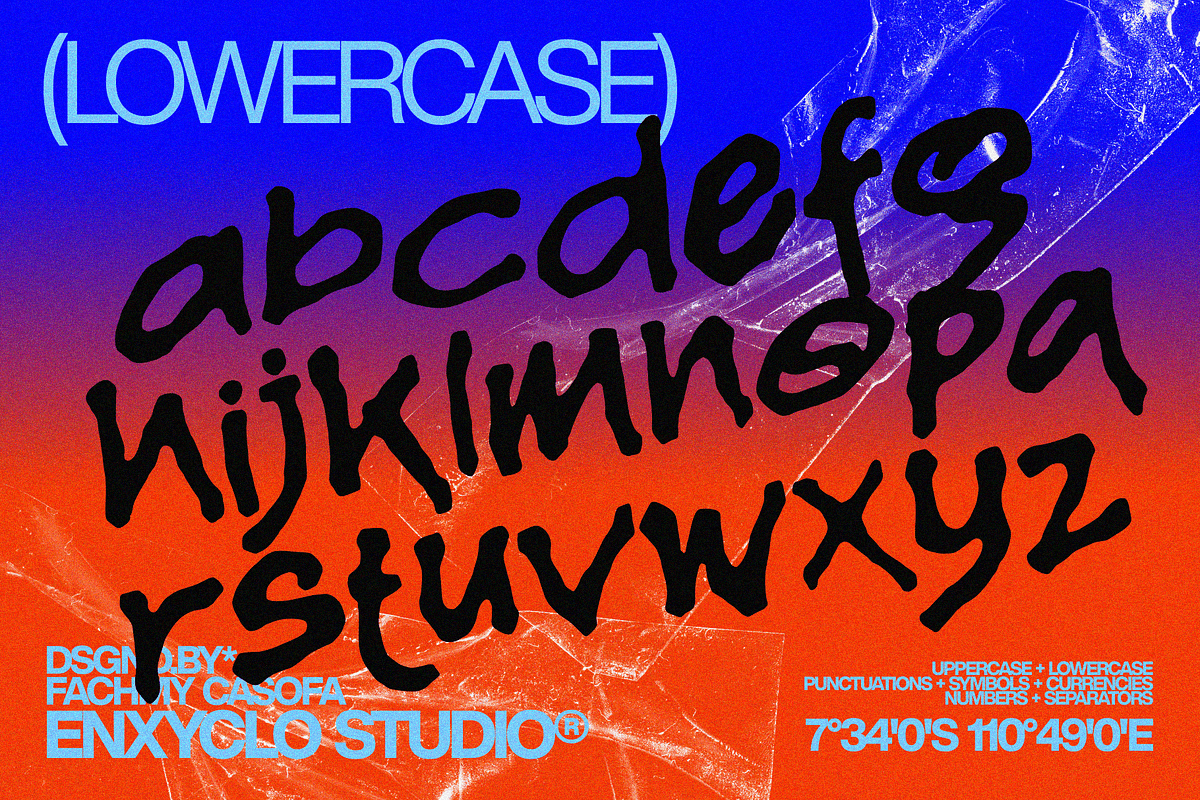 MEGAS — Raw Branding Font, a Handwritten Font by Enxyclo Studio (Photo 10 of 12)