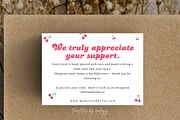 Cute Small Business Thank You Card, a Card Template by Elegant_Studio44 (Thumbnail 5 of 6)