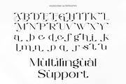 Mangone - Modern Serif Typeface, a Serif Font by Muflieart (Thumbnail 10 of 10)