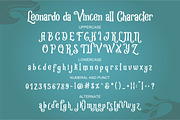 Leonardo da Vincen, a Font by ErgibiStudio (Thumbnail 6 of 9)