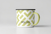 Metal Mug Mock-up, a Cups & Container Mockup by zippypixelstudio (Thumbnail 7 of 16)