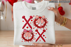 Yarn Crochet XOXO Valentine Jesus Pn, an Illustration by OK Design