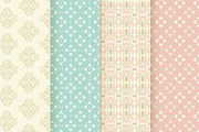 12 elegant pattern and 6 frames, a Pattern Graphic by CLIPART GARDEN (Thumbnail 5 of 5)