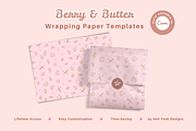 Bakery Wrapping Paper Template, a Stationery Template by Hell Yeah Designs (Thumbnail 5 of 8)