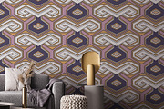 Geometric Hexagon-Honeycomb Pattern, a Pattern Graphic by StudioGlouna (Thumbnail 5 of 9)
