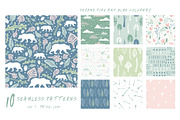 Woodlands | Seamless Patterns, a Pattern Graphic by The Collective Studio (Thumbnail 5 of 9)