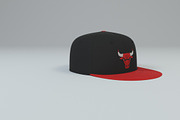 Chicago Bulls Baseball Caps, a Textures & Material 3D Model by 3DTreatment (Thumbnail 23 of 55)