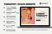 Therapist & Coach Website Showit, a Squarespace Template by Warmsoulgallery (Thumbnail 5 of 13)