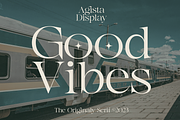 Agista Display - A Classic Serif, a Serif Font by Marvadesign (Thumbnail 2 of 7)