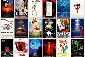 Old vintage movie posters, an Arts & Entertainment Photo by BOOCYS